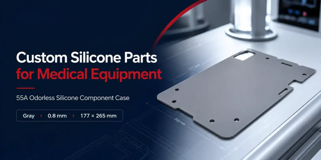 Custom Silicone Rubber Parts for Medical Equipment