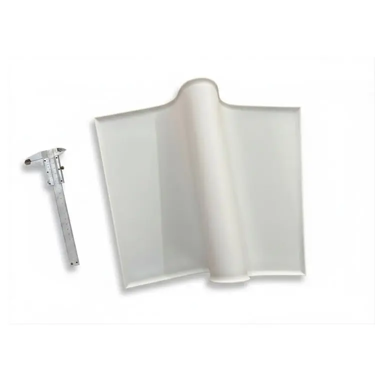 OEM molded silicone pet bowl mat with raised edge design
